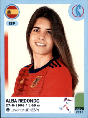 Frauen EM 2022 Sticker 173 - Alba Redondo - Spanien