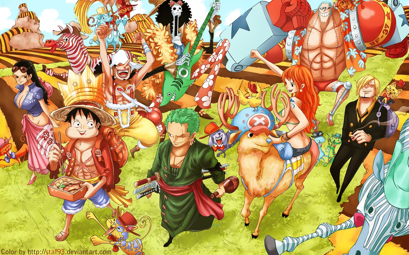Anime una pieza Nico Robin Roronoa Zoro Usopp Franky Custom Gaming Mat Escritorio