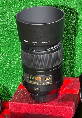 Nikon AF-S Micro Nikkor 85mm f 3.5 G ED VR Lens Kit With Ring