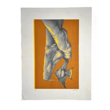 PABLO LABAÑINO . Cuban Art . Contemporary Art. Art Print. Serigraphy / Cardstock