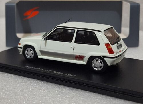 Renault 5 GT Turbo Pearl White 1988 1:43 Spark S3858 EXTREMELY RARE!! - Picture 4 of 19