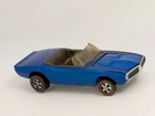 Vintage 1967 Hot Wheels Redline Custom Firebird Blue US