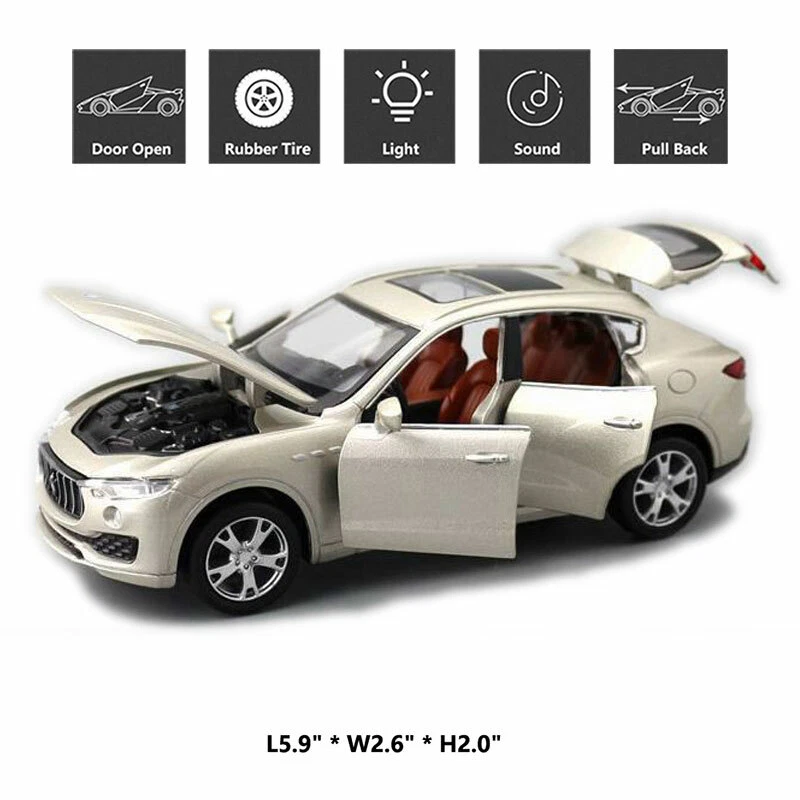 1/32 Maserati Levante Modelo Coche Aleación Diecast Juguete Vehículo Colección Niños Regalo Foto 2 de 4