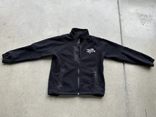 Vintage G. Loomis Bonded Fleece Jacket Size M Zipper Flaw