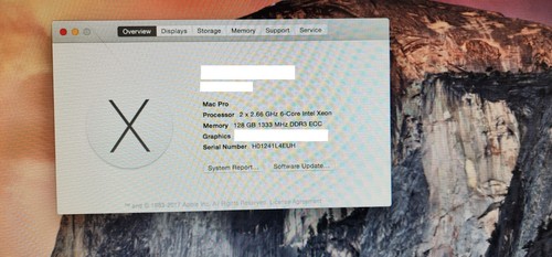 Apple Mac Pro 5,1 2010 2012 CPU Tray Dual Xeon 2.66GHz 6-Cores 128GB 639-0460 - Picture 5 of 8
