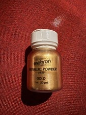 Mehron Metallic Powder Gold Silver Bronze Gold Face Makeup New