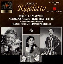 Verdi:Rigoletto von Kraus, Alfredo, MacNeil, Cornell | CD | Zustand sehr gut