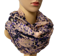 Loop Tuch Schlauchschal Halstuch Scarf Damen Rosa Lila Multifunktional Pieces