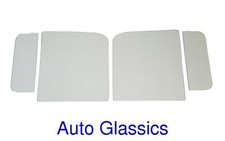 1957 1958 1959 1960 Ford F-100 Truck Pickup Vent Door Glass Pair Windows New
