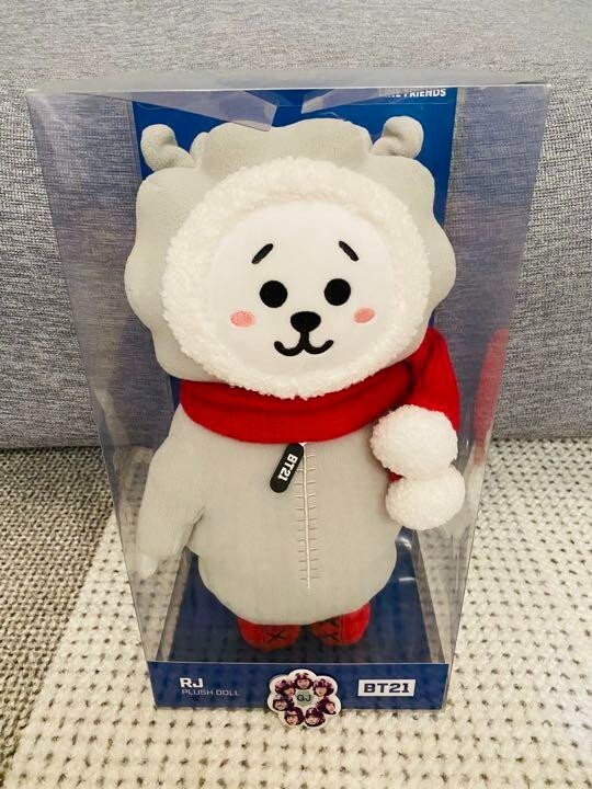 bts bt21 seokjin RJWinter Christmas Limited 2018 RJ Plush
