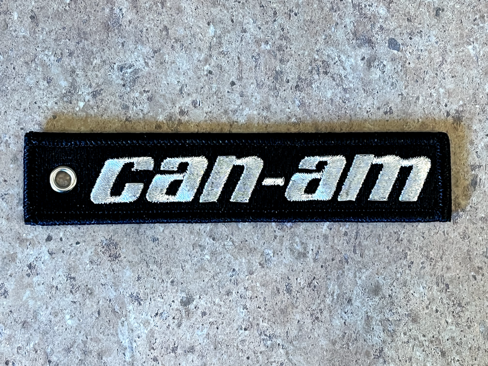 Can-am Embroidered Key Chain, 3 wheel motorcycles, Motorbikes, off road ...