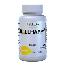 Hall Happy - Calming Sleep & Mood Support - Valerian Blend 900mg -  60 Capsules