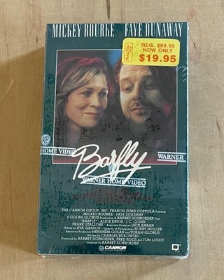 BARFLY 1987 Charles Bukowski Biography Poet Drunk Brawler Sealed Betamax Warner