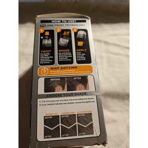 Loreal Hombres Expert One Twist Color de Cabello Permanente #07 L/M Rubio Oscuro Dama Caja - Imagen 4 de 5