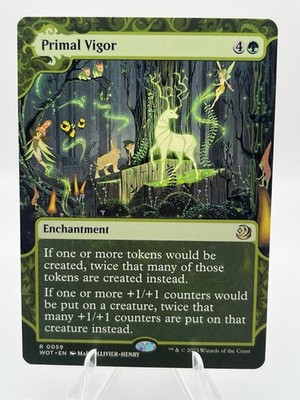 MTG Primal Vigor Wilds of Eldraine: Enchanting Tales Regular 0059
