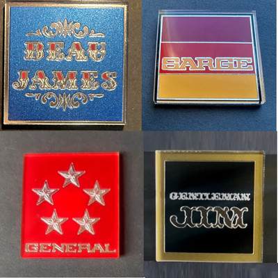 Custom Hood Ornament Emblem to fit  1973-80 GMC Beau James Sarge Brigadier Jim
