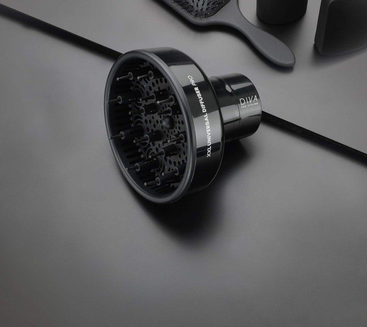 Diva XXL Pro Universal Hair Diffuser Attachment Black for sale