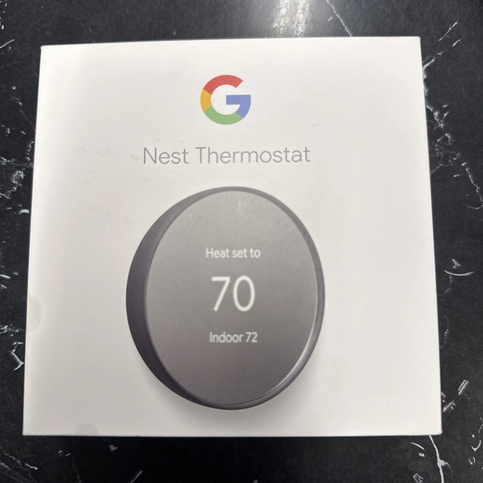 Google Nest Smart Thermostat, Charcoal - GA02081-US