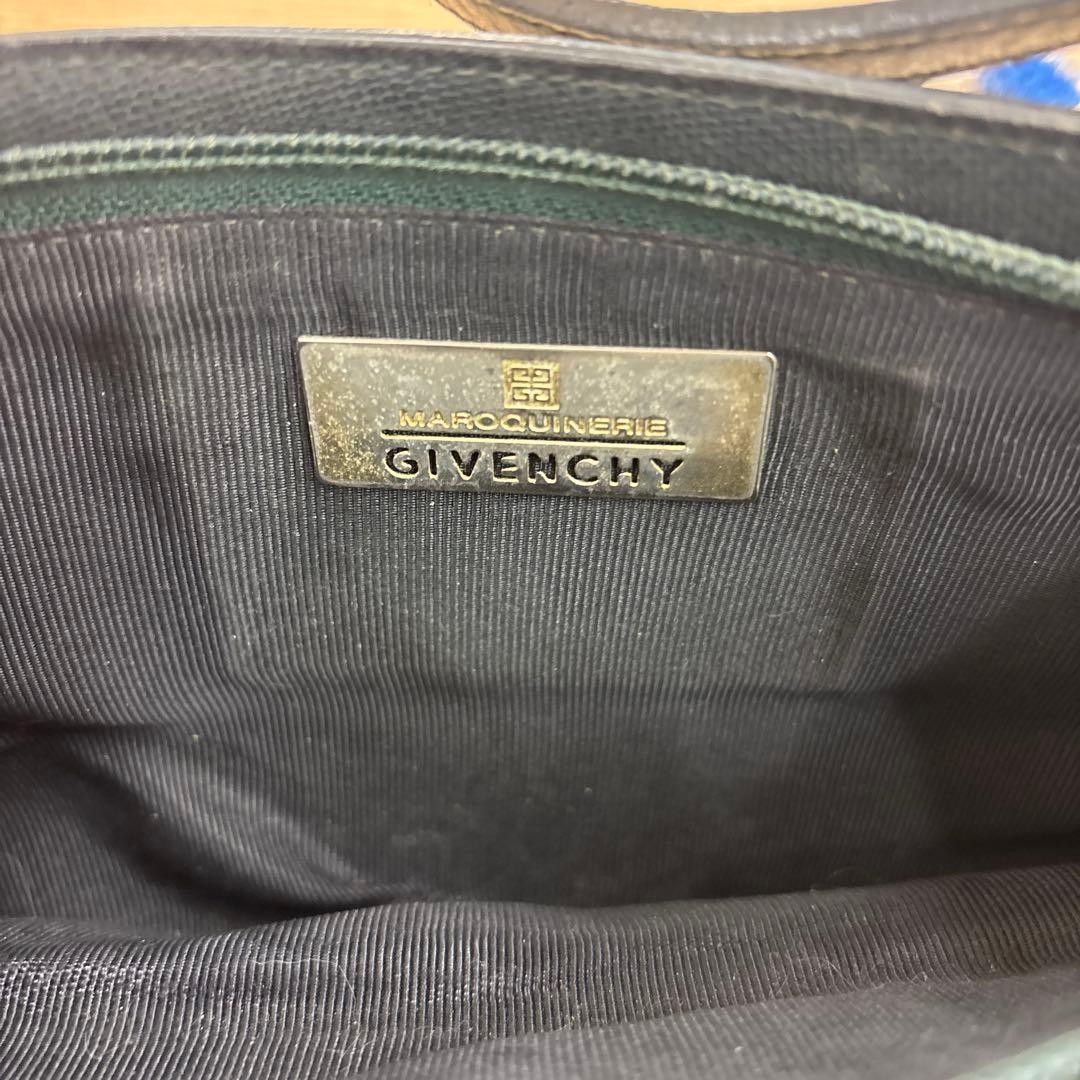 Givenchy Black Leather Handbag Women's Elegant Classic Authentic thumbnail 3