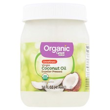 Great Value Organic Unrefined Virgin Coconut Oil 14 fl oz 14 Fl Oz Pack of 1
