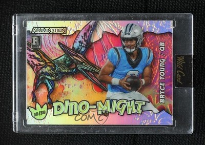 2023 Wild Card Alumination DinoMight Exclusive 10/50 Bryce Young Rookie RC 1pi0