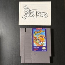Disney's Duck Tales Nintendo NES with Manual Authentic Tested & Working!