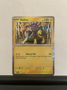 Raikou 048/132 Me01: Mega Evolution Holo