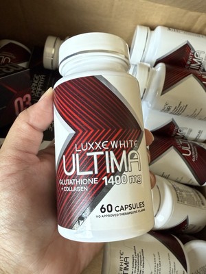 Luxxe White Ultima Glutathione + Collagen 1400mg (60capsules) | UK OFFICIAL  | eBay