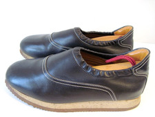 Hermes Black  Leather Low Sneakers No Lace Up...