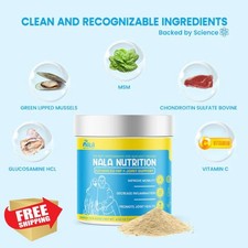 Nala Nutrition Dog Hip Joint Supplement 120 Scoops Glucosamine