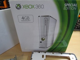 Microsoft Xbox 360 Special Edition White BOX & SHELL ONLY!!! Very Clean Replace!