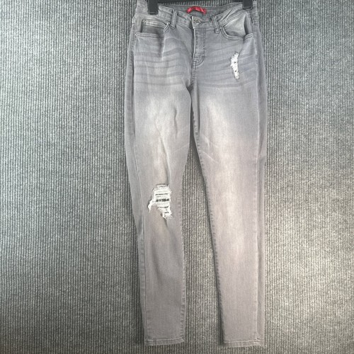 Jennifer Lopez & Seven7 Skinny Jeans Lot Grey Distressed Sequin Blue Size 8 & 6