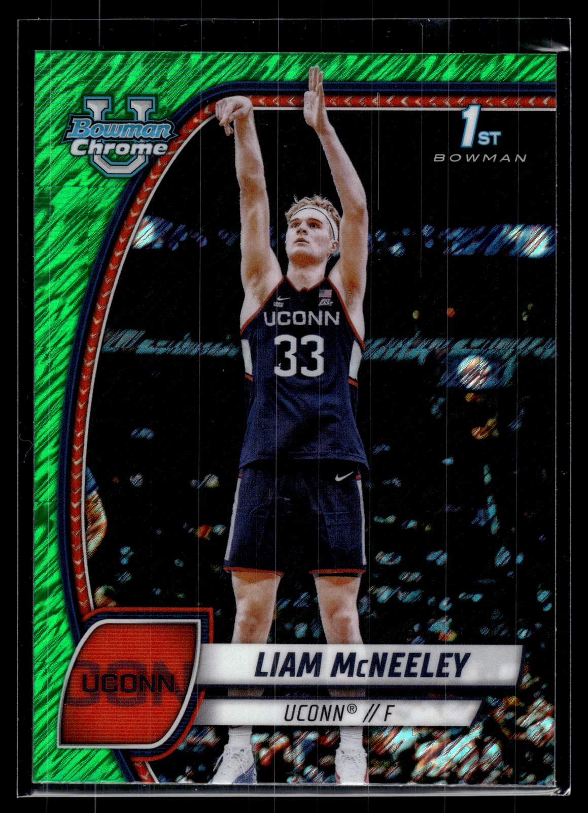 Liam McNeeley Green Shimmer Refractor #52