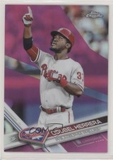 2017 Topps Chrome Pink Refractor Odubel Herrera #117 11pj