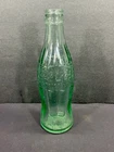 Coke Cola Mexico MO Green Imbossed 6 oz Empty Bottle Vintage Coca Cola