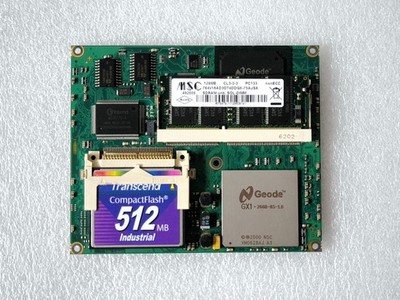 Kontron 180003-0000-26-1 ETX CPU Board Geode GX1 266MHz + 128MB RAM + 512 CF