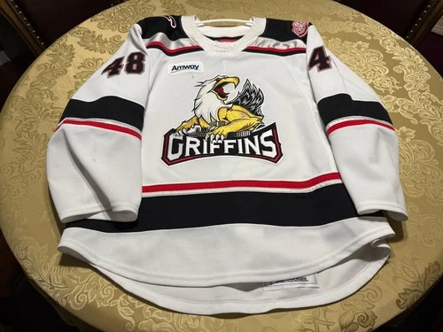 Grand Rapids Griffins Game Worn Used NHL AHL Jersey Berggren