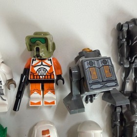 Lego Star Wars Minifigure Parts Lot Clone Troopers Droids 75035 75001 9497 7913