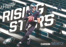 RISING-STARS Carson Wentz INSERT EAGLES North Dakota State NDSU-Bison
