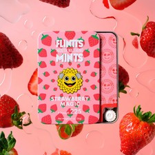 Flintts Mouth Watering Mints - Strawberry Magic F Strength 225 - Dry Mouth Mint