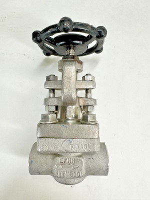 DSI 4211 E16-18 Globe Valve F316/L Stainless 1/2'' Socket Weld Class 800 FHF Trim