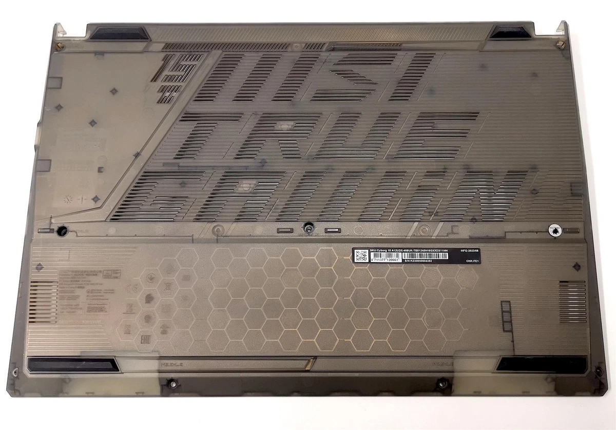 Repose-poignets et pavés tactiles MSI pour ordinateur portable