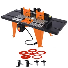 Electric Benchtop Router Table Aluminium Wood Working Craftsman Tool Router