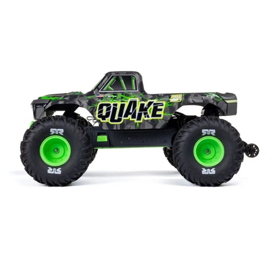 Arrma ARA3537T2 1:10 QUAKE 223S DSC 2WD RTR Brushless Monster Truck, Green - Bild 2 von 4