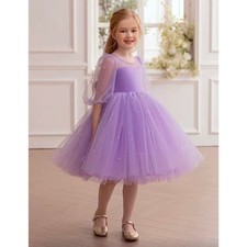 Purple Tulle dress