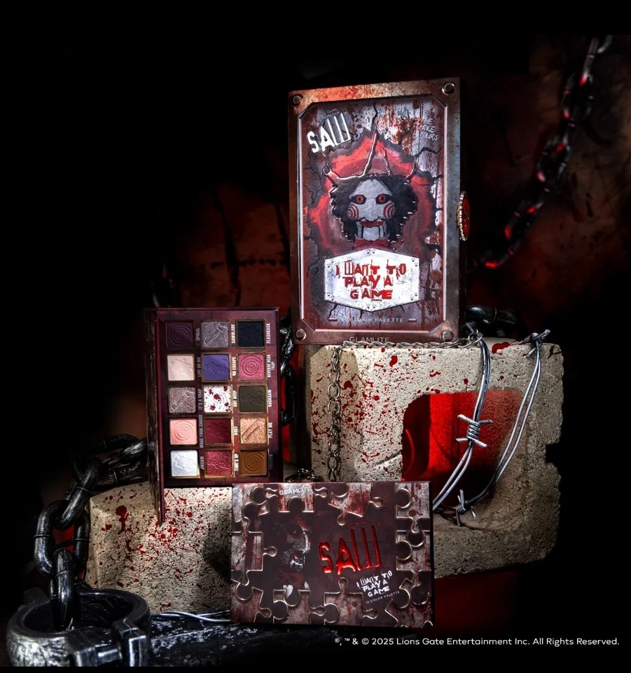 SAW X GLAMLITE EYESHADOW PALETTE - Image 2 of 4