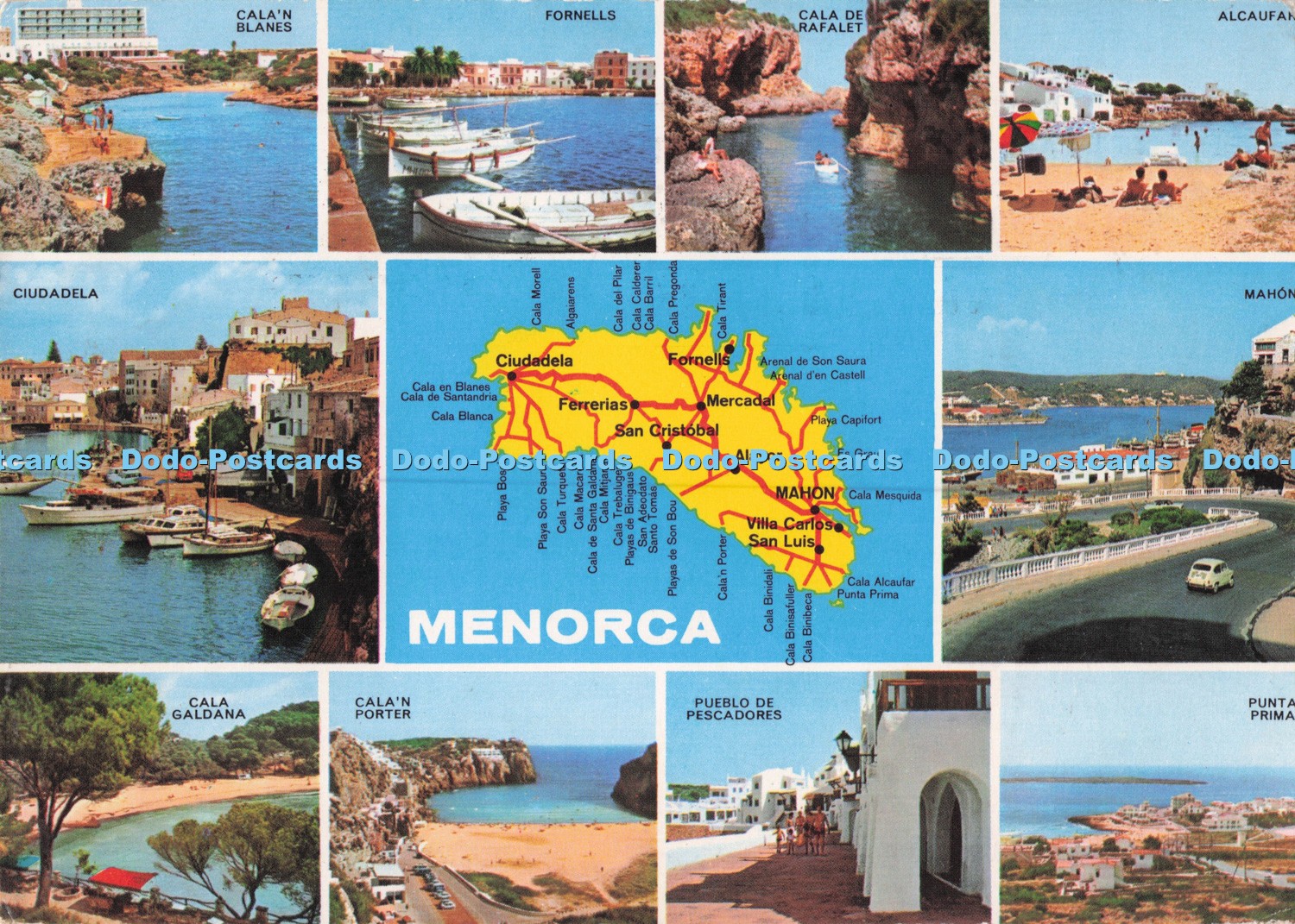 D284335 Menorca Cala n Porter Cala Galdana Pueblo de Pescadores Fornells Cala de