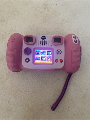 VTech KidiZoom Camera Pix Pink Selfie 4X Digital Zoom 2.0 Mega Pixels