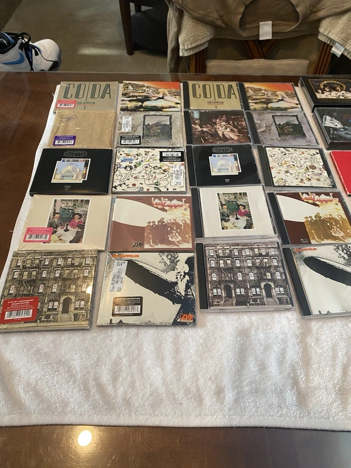 Led Zeppelin CD / DVD Collection Look! 40 Items Many Sealed All A+ Conditionwise - Image 2 of 4