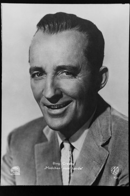 Bing Crosby Paramount Studio Porträt  Mädchen vom Lande  ca. 1950 Glasnegativ